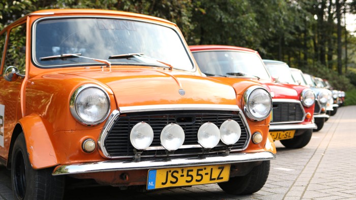 Mini Cooper auf der Veluwe in 