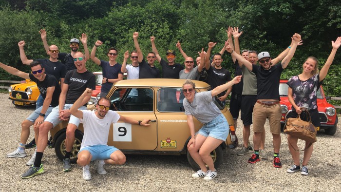 Mini Cooper auf der Veluwe in 