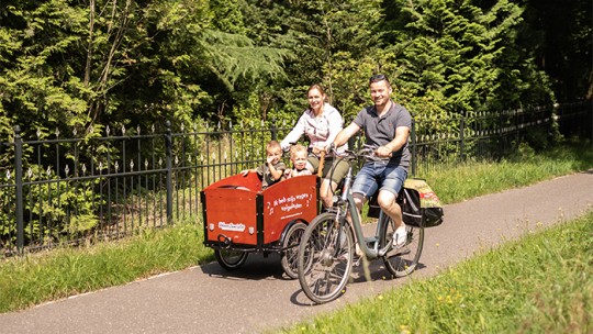Aktivität / Tagesausflug Bakfiets (Dutch cargo bike) Vermietung auf der Veluwe