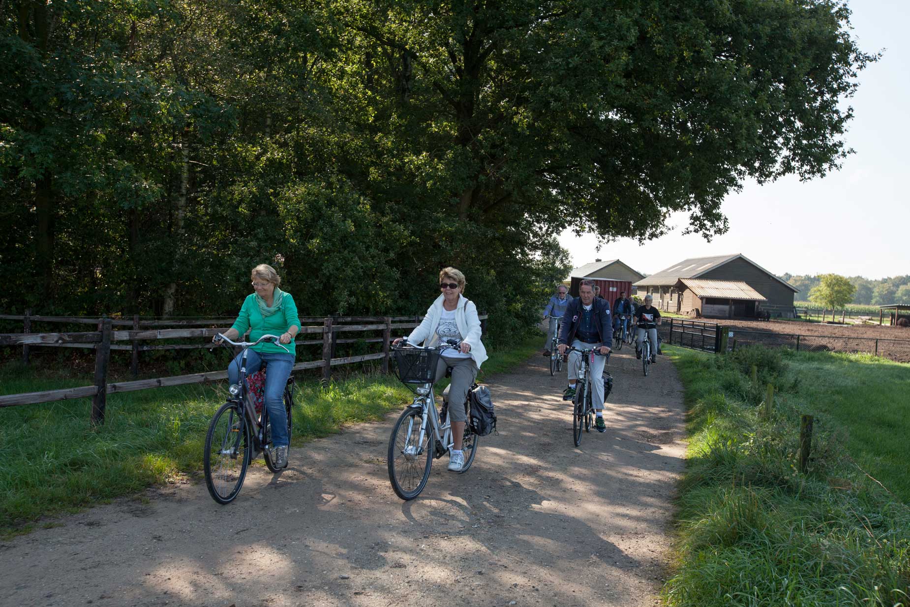 Radtour durch die Ländereien von Arnheim