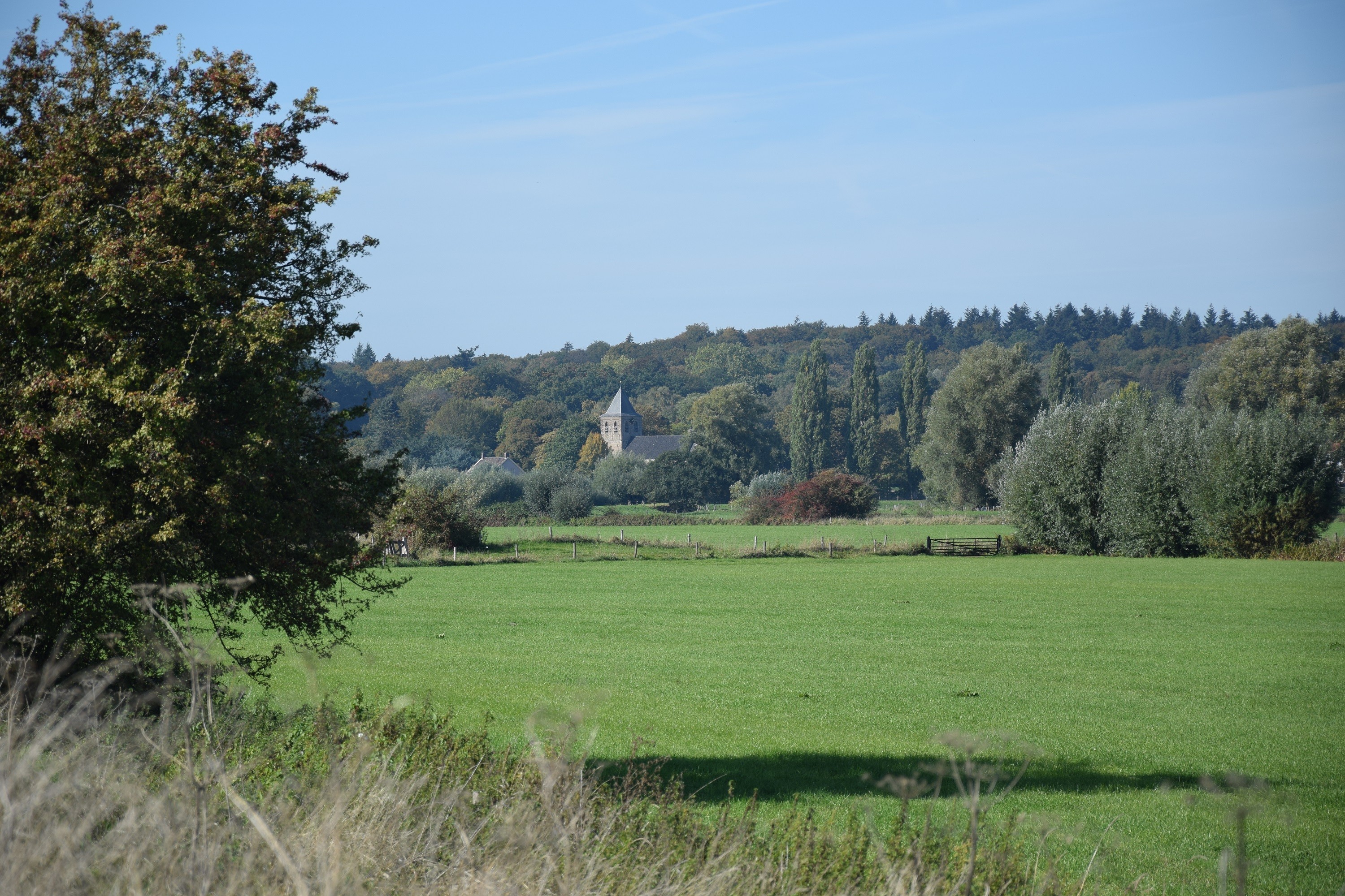Spaziergang entlang der Slijpbeek, Landgut Mariëndaal, Rosandepolder