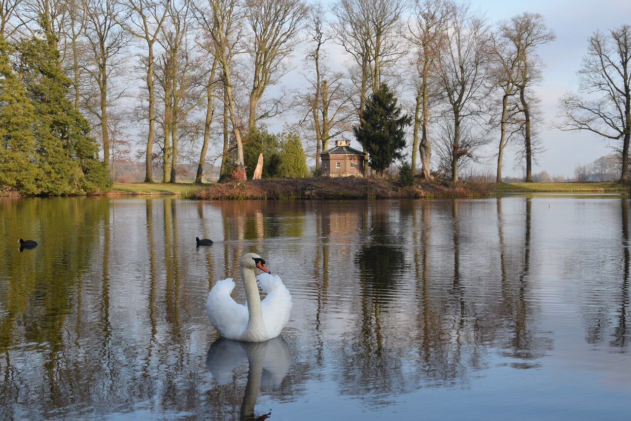 Spaziergang durch das Landgut Biljoen